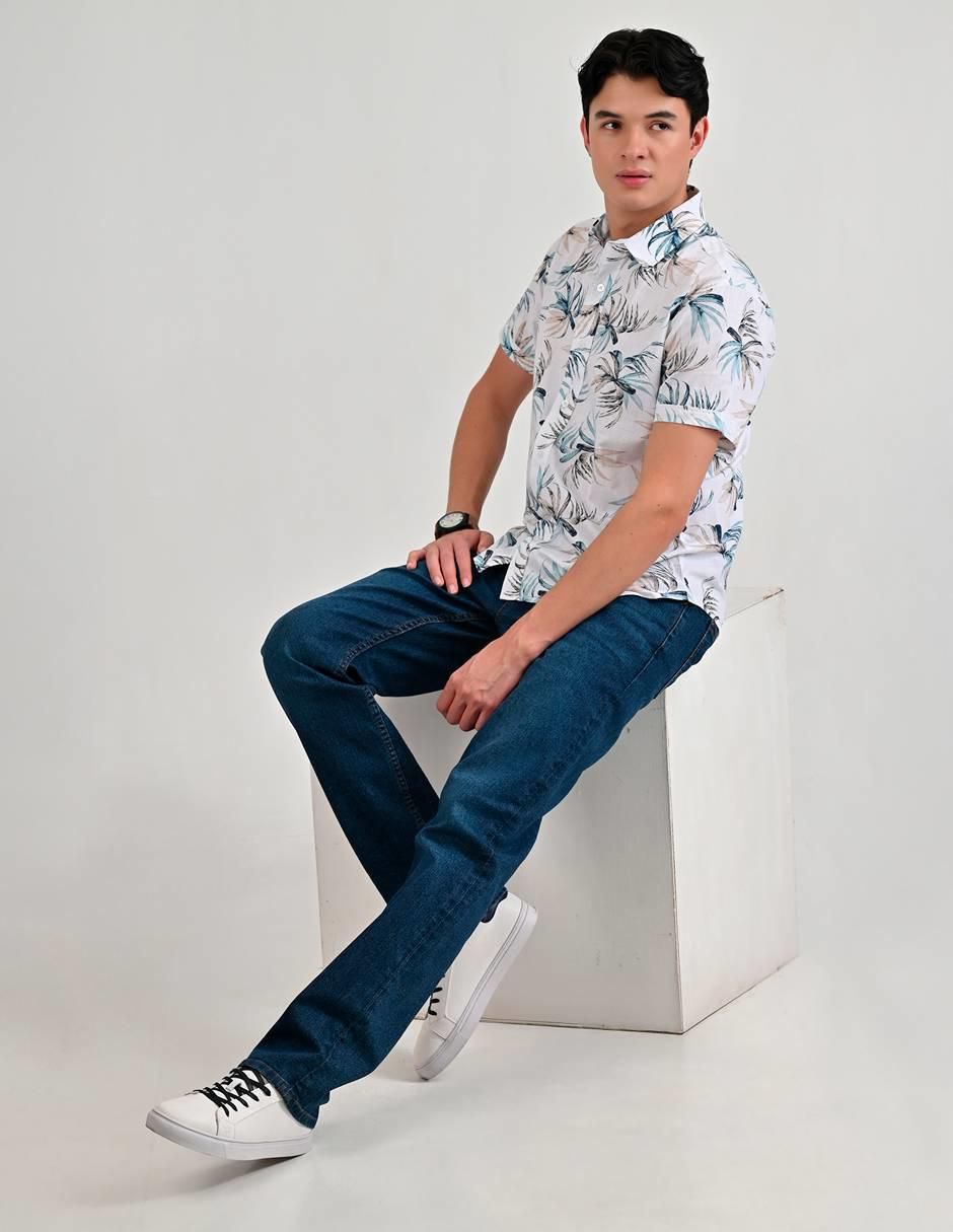 Camisa casual de algodón manga corta para hombre 13