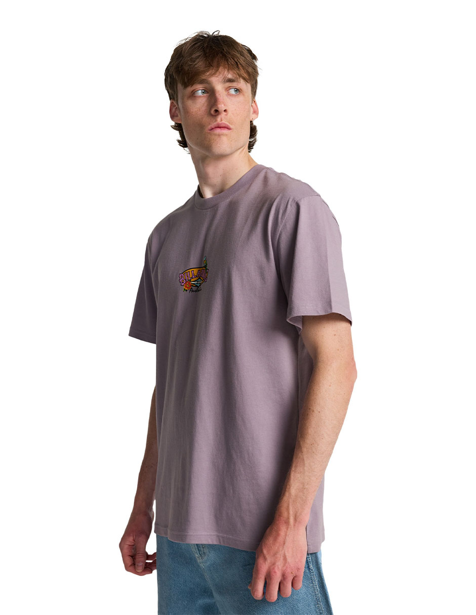 Playera Halfrack Ss cuello redondo para hombre 2