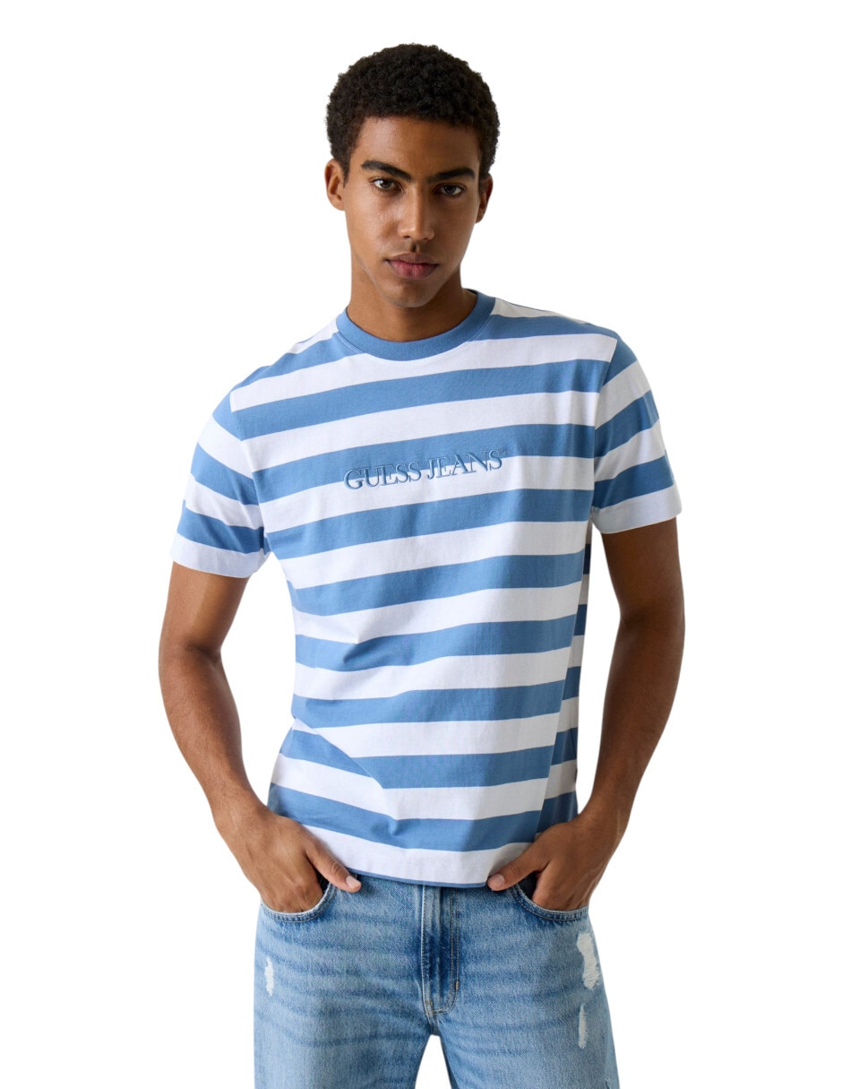 Playera cuello redondo para hombre