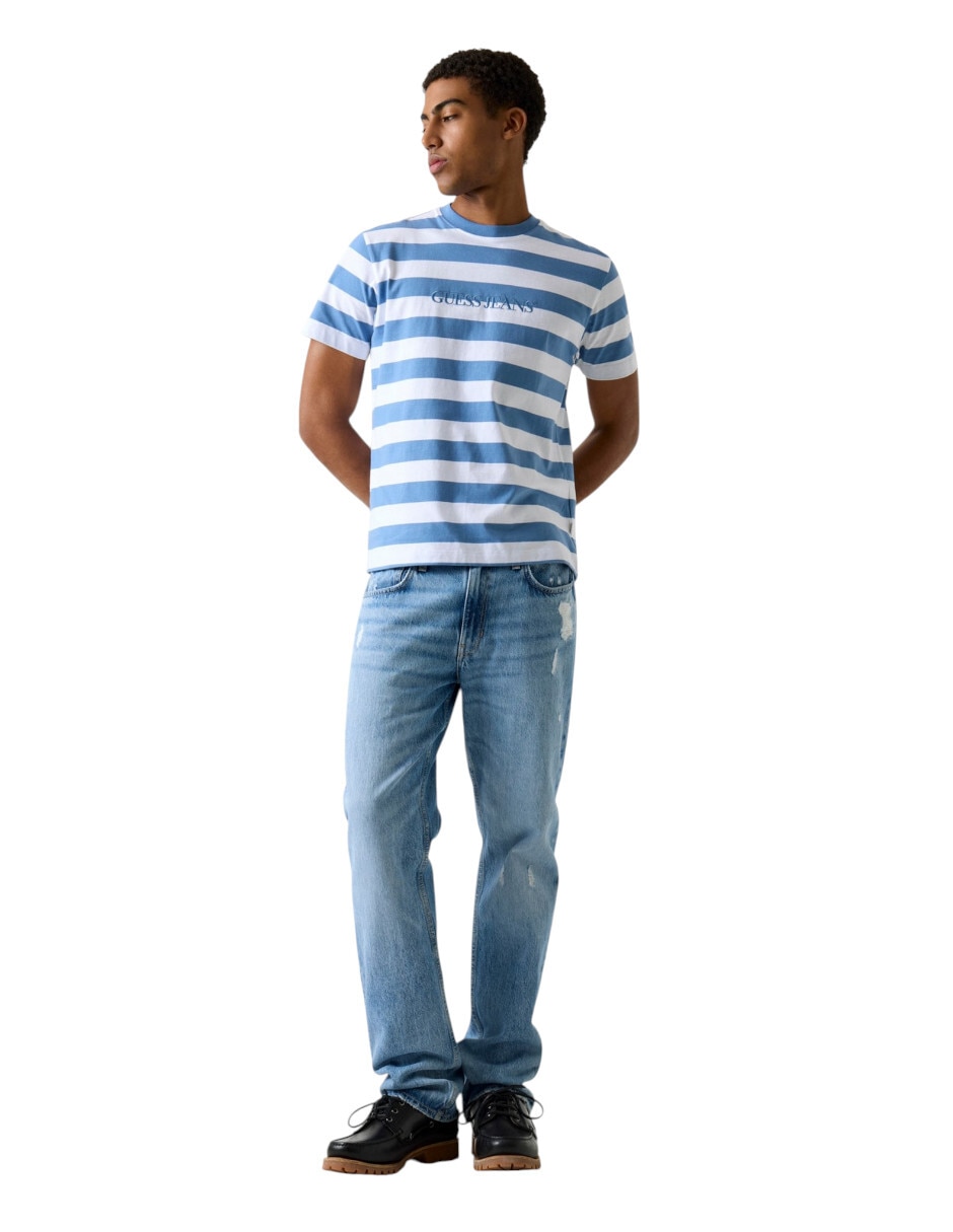 Playera cuello redondo para hombre