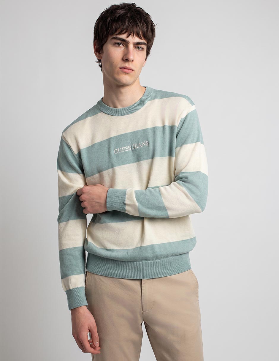 Suéter cuello redondo para hombre