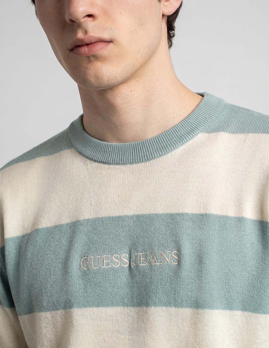 Suéter Guess Jeans cuello redondo para hombre
