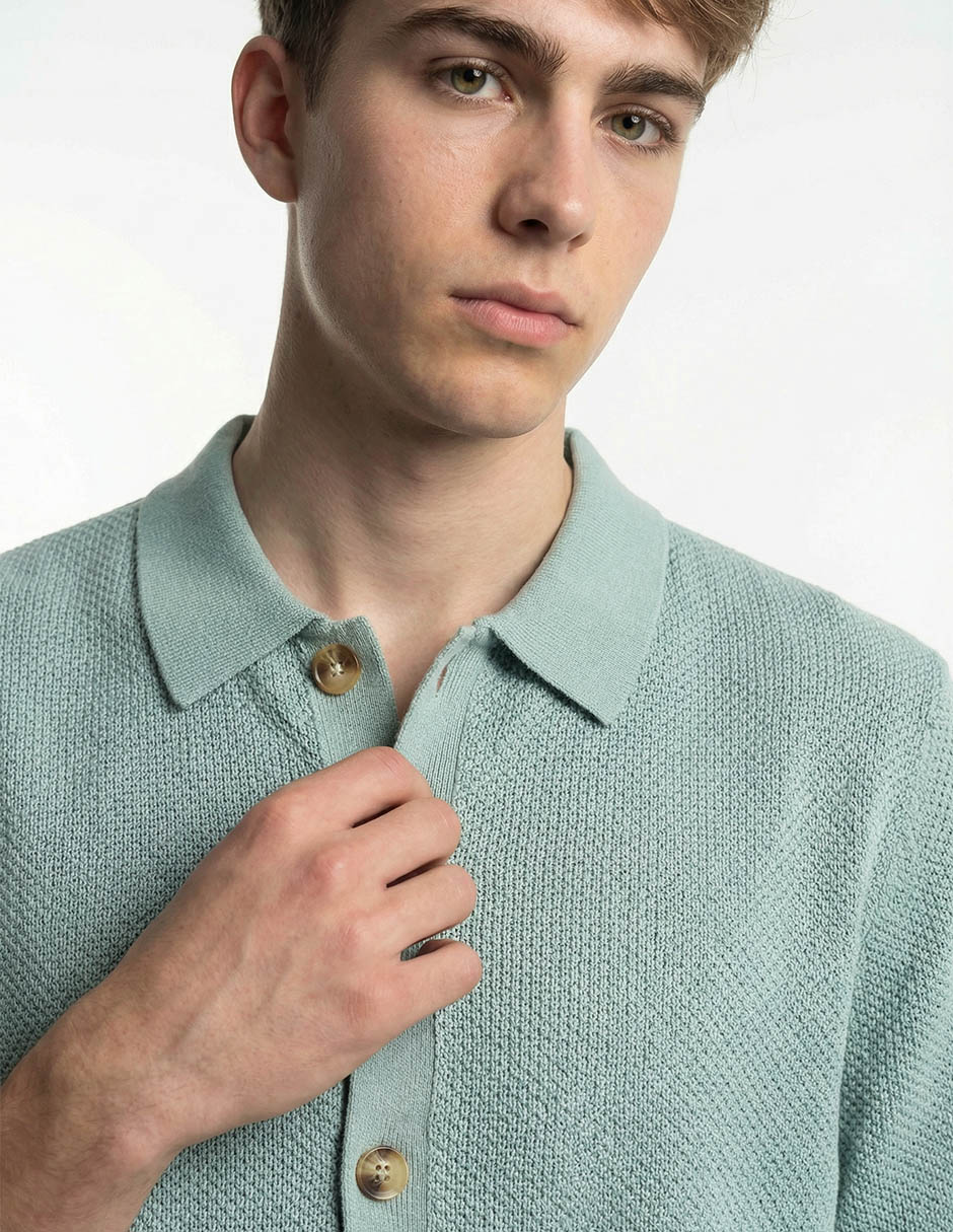 Playera tipo polo para hombre 9