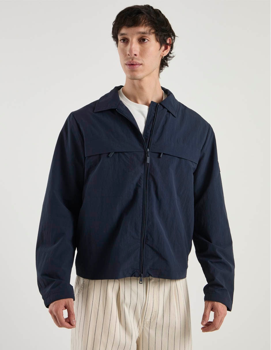 Chamarra casual guess jeans para hombre