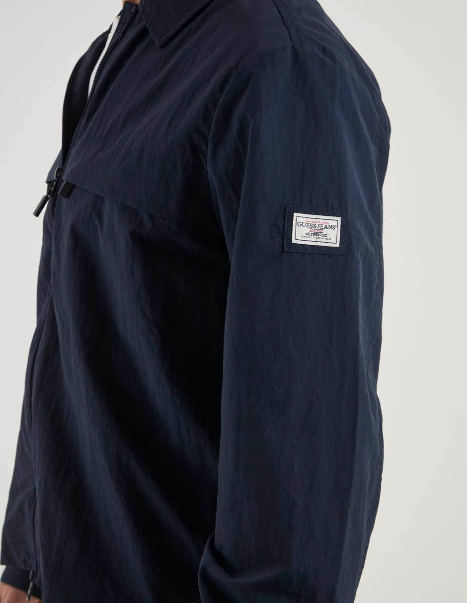Chamarra casual guess jeans para hombre