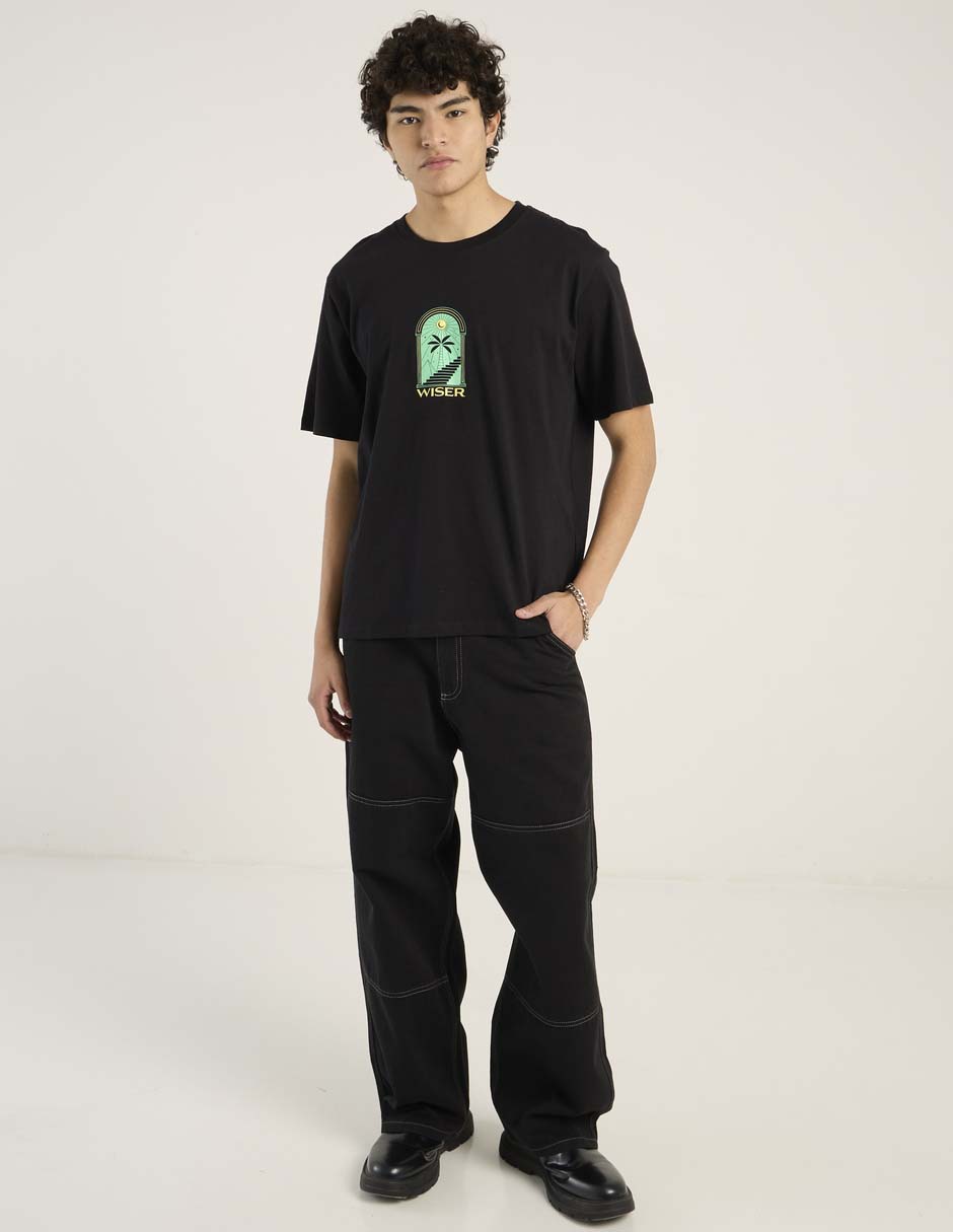 Playera cuello redondo para hombre 3