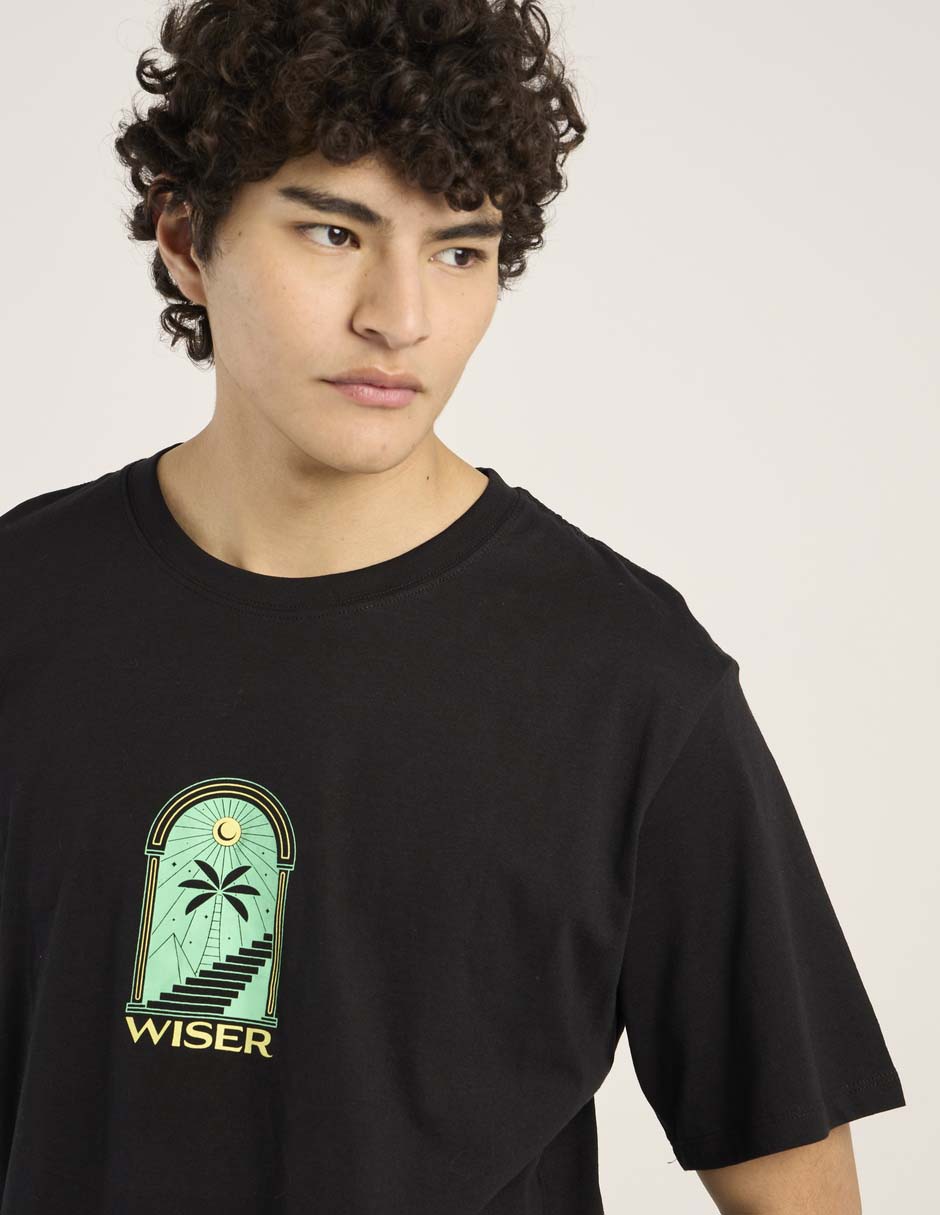 Playera cuello redondo para hombre 4