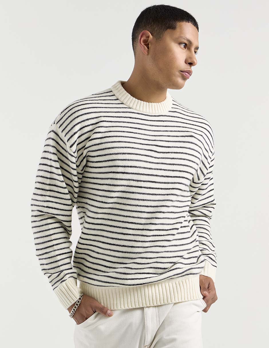 Suéter cuello redondo para hombre Suéter cuello redondo para hombre