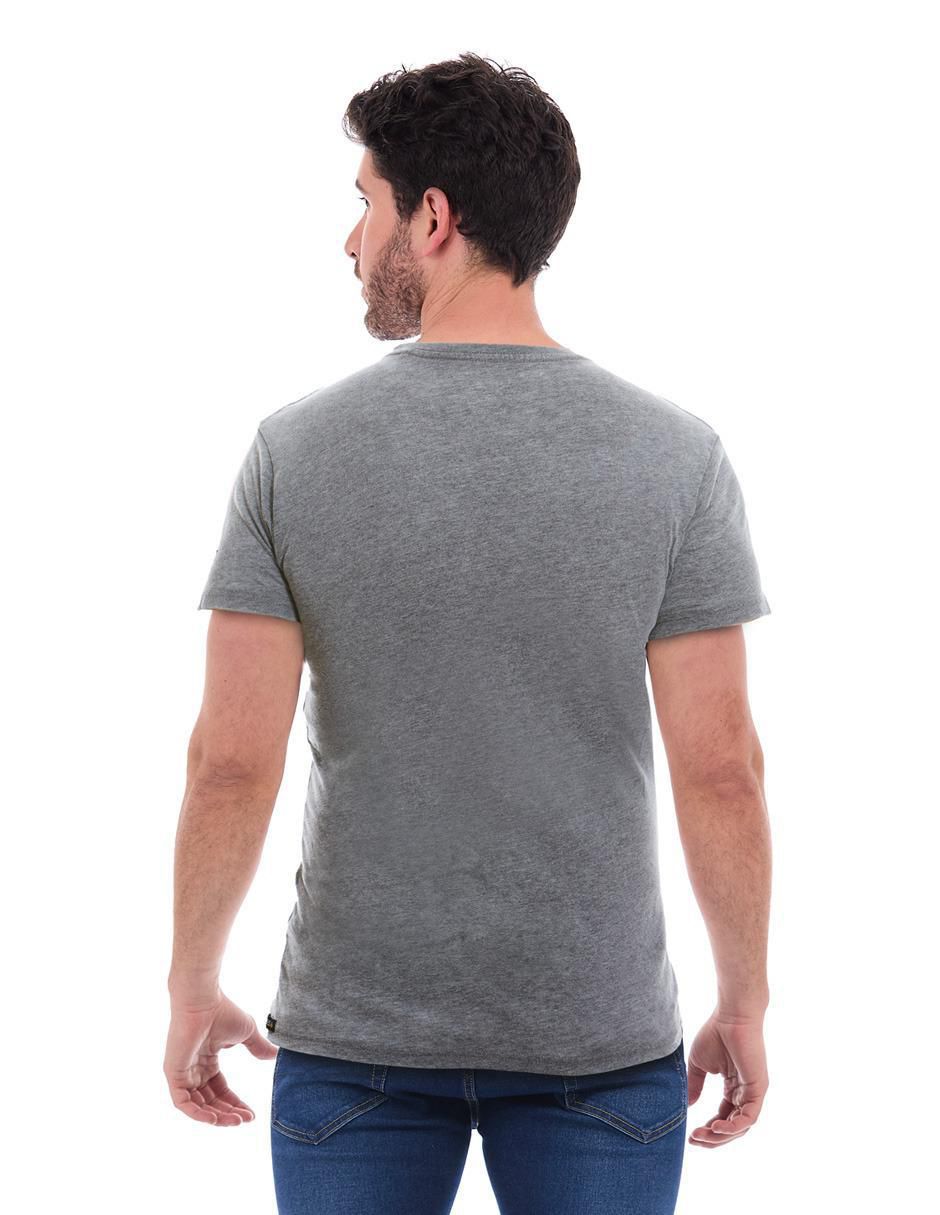 Playera cuello redondo para hombre