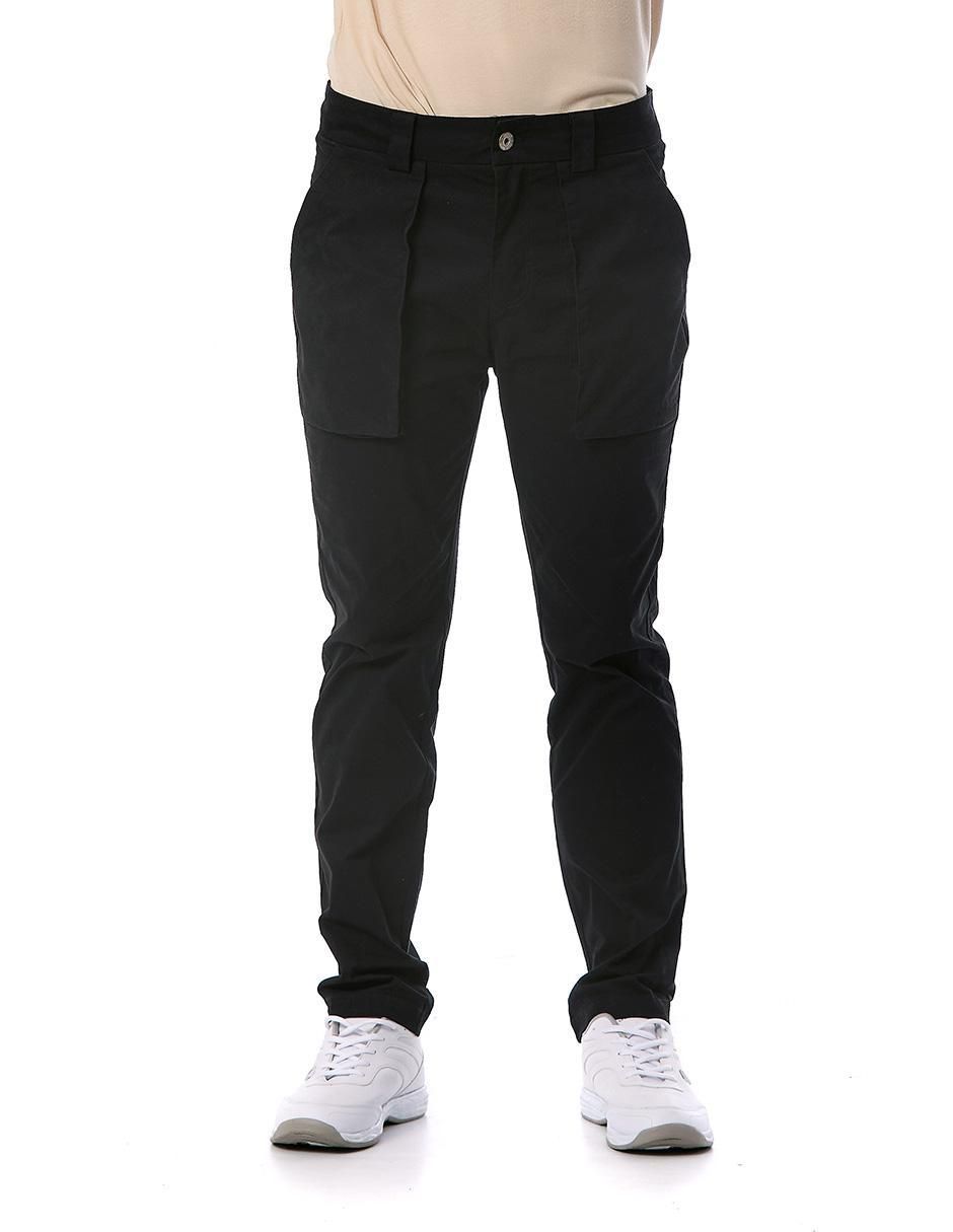 Pantalón regular de gabardina para hombre Pantalón regular de gabardina para hombre