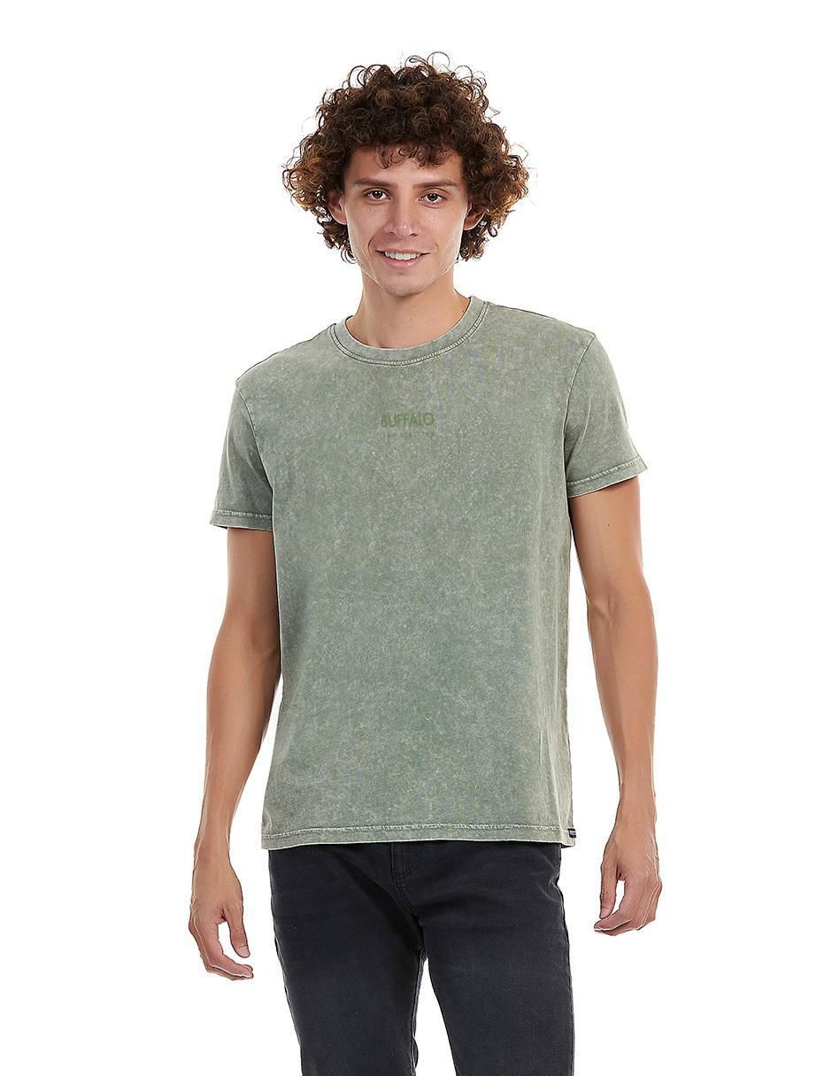 Playera cuello redondo para hombre