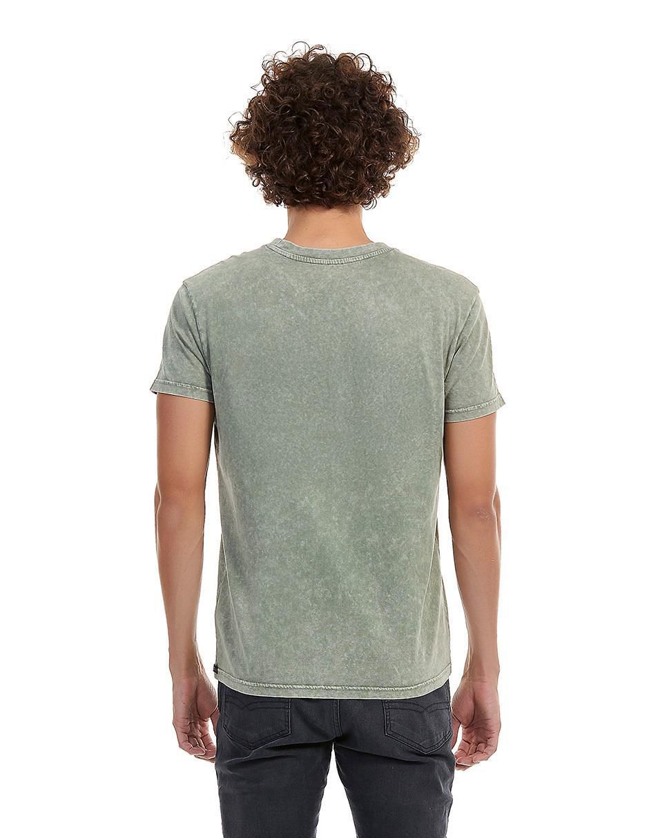 Playera cuello redondo para hombre