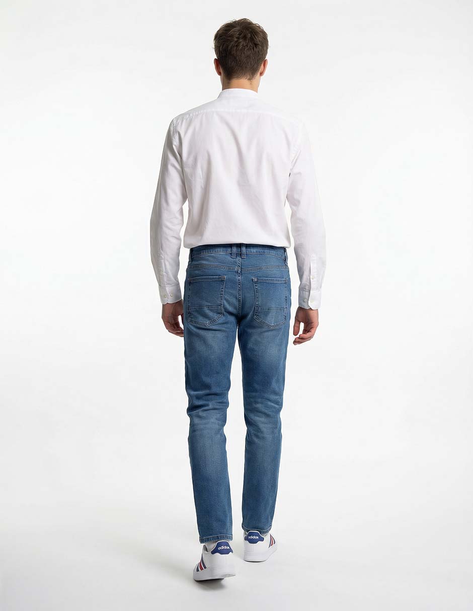 Jeans skinny That's It lavado medio para hombre