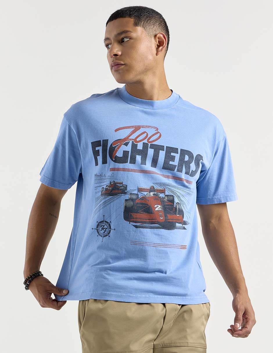 Playera cuello redondo para hombre
