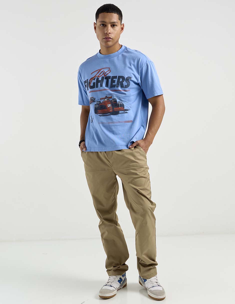 Playera cuello redondo para hombre