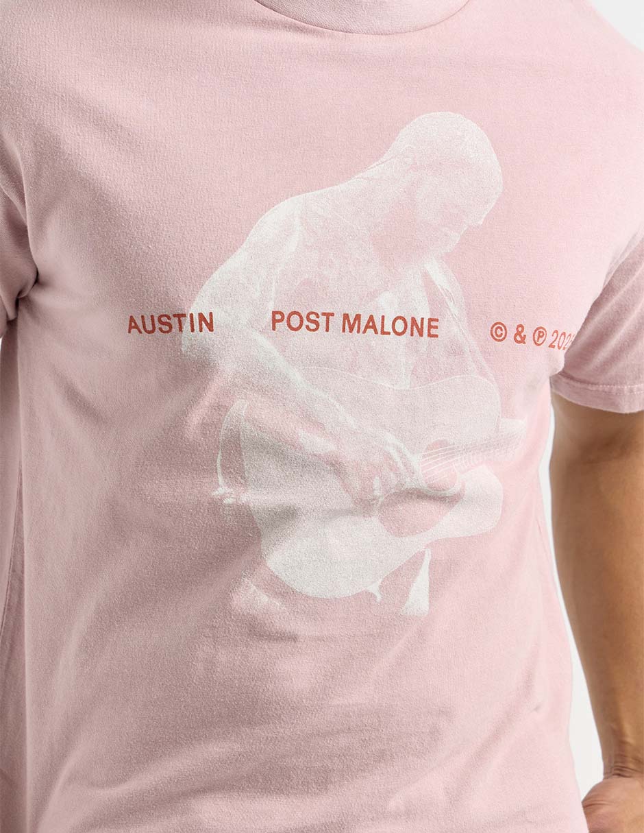 Playera cuello redondo para hombre
