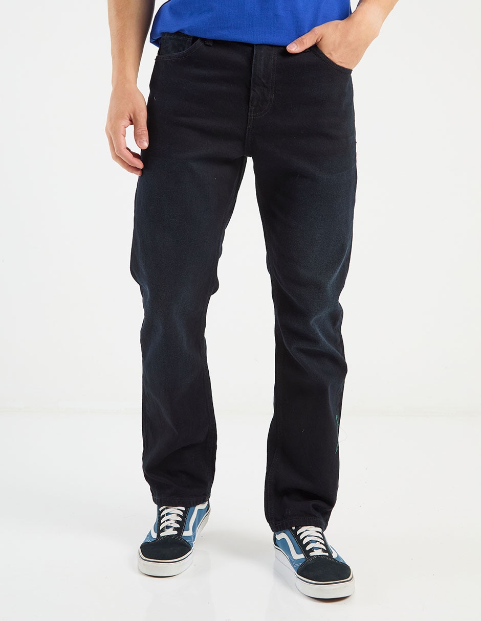 Jeans straight That's It deslavado para hombre