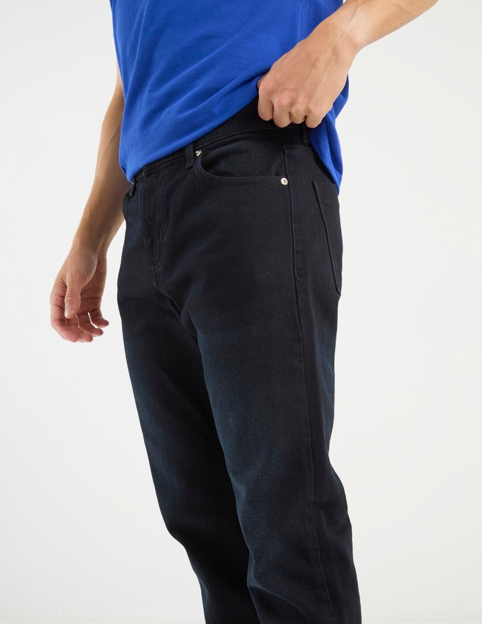 Jeans straight That's It deslavado para hombre