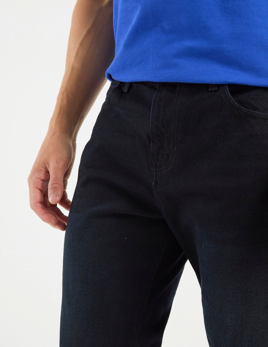 Jeans straight That's It deslavado para hombre