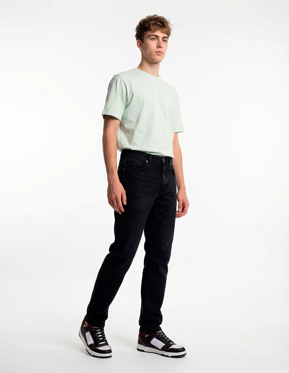 Jeans slim That's It lavado obscuro para hombre