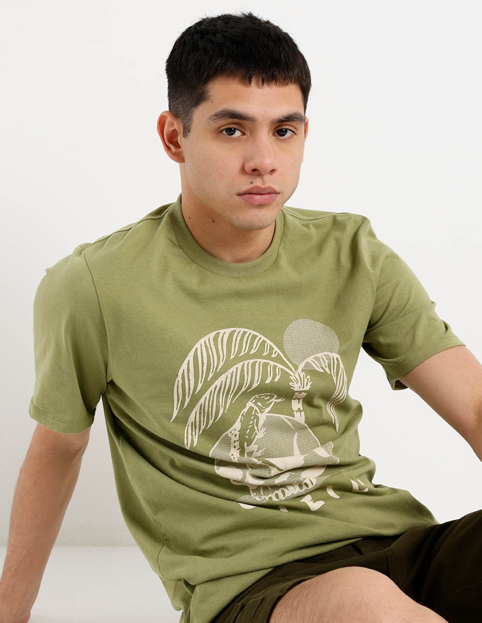 Playera cuello redondo para hombre 13