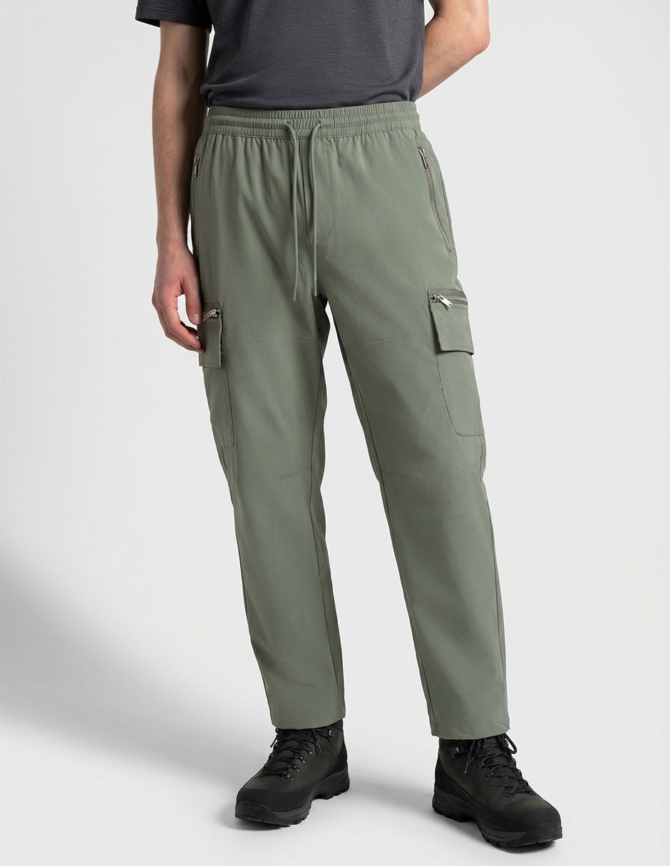 Jogger regular con bolsillos para hombre Jogger regular con bolsillos para hombre