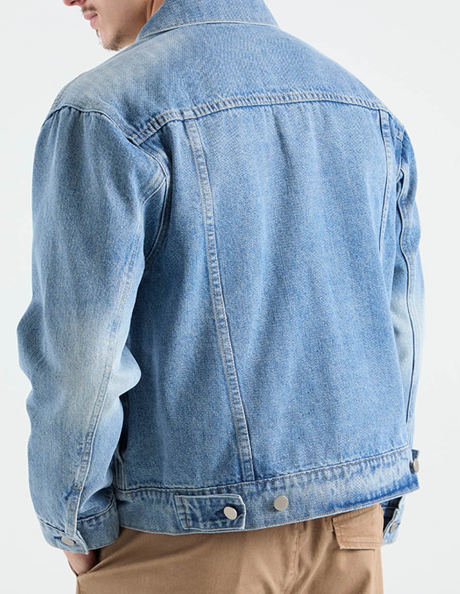 Chamarra denim That's It con bolsillos para hombre