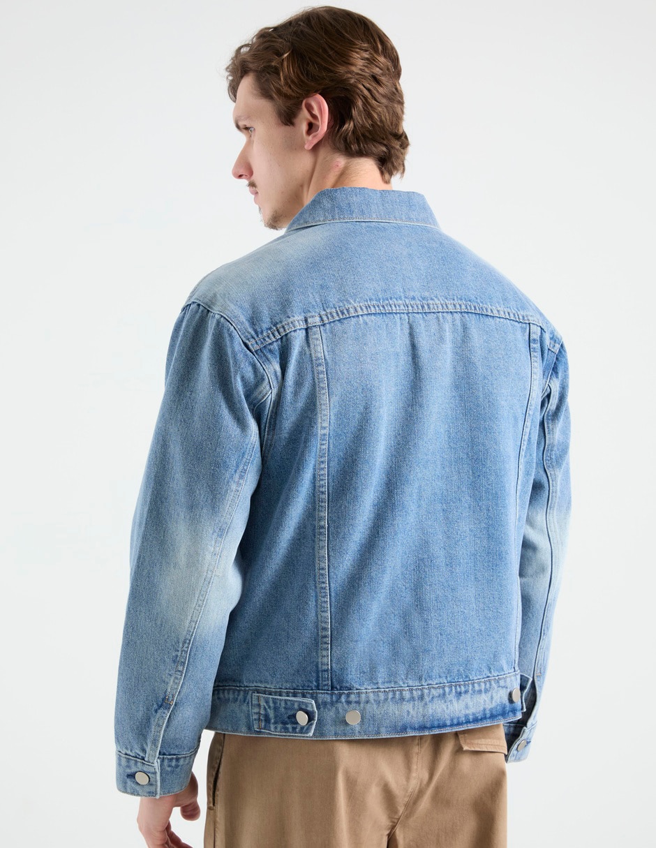 Chamarra denim That's It con bolsillos para hombre