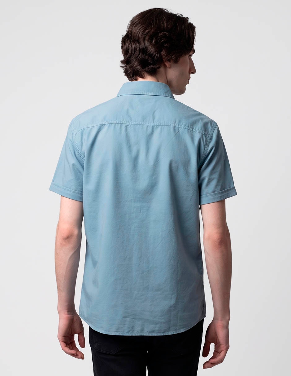 Camisa casual manga corta para hombre 2