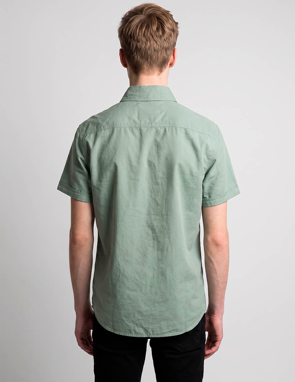 Camisa casual manga corta para hombre 3