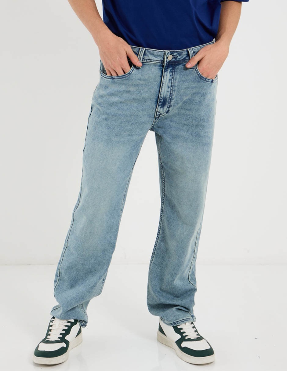 Jeans straight para hombre