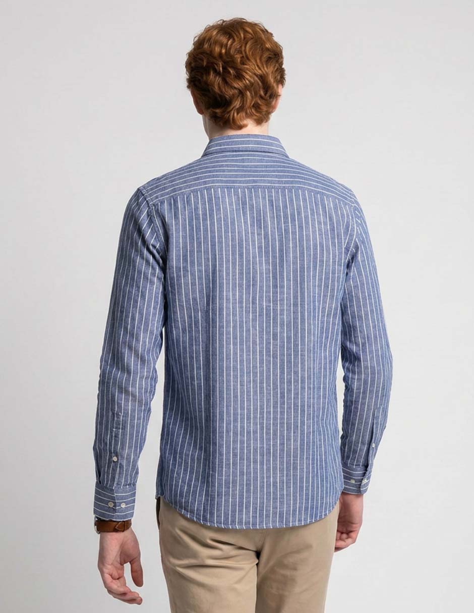 Camisa casual That's It manga larga para nombre