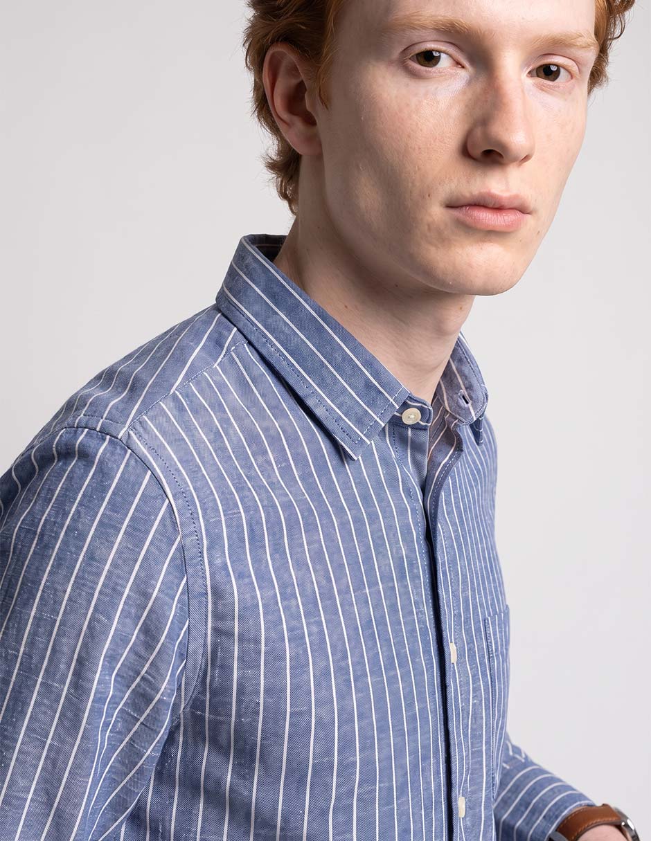 Camisa casual That's It manga larga para nombre