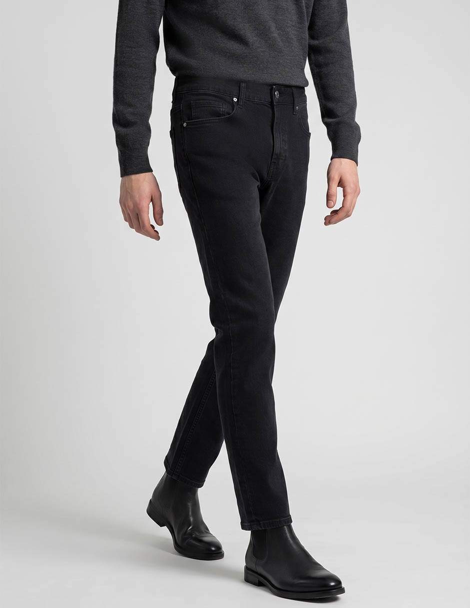 Jeans straight lavado obscuro para hombre Jeans straight lavado obscuro para hombre