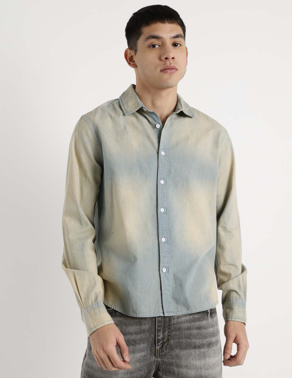 Camisa casual That's de algodón manga larga para hombre 2