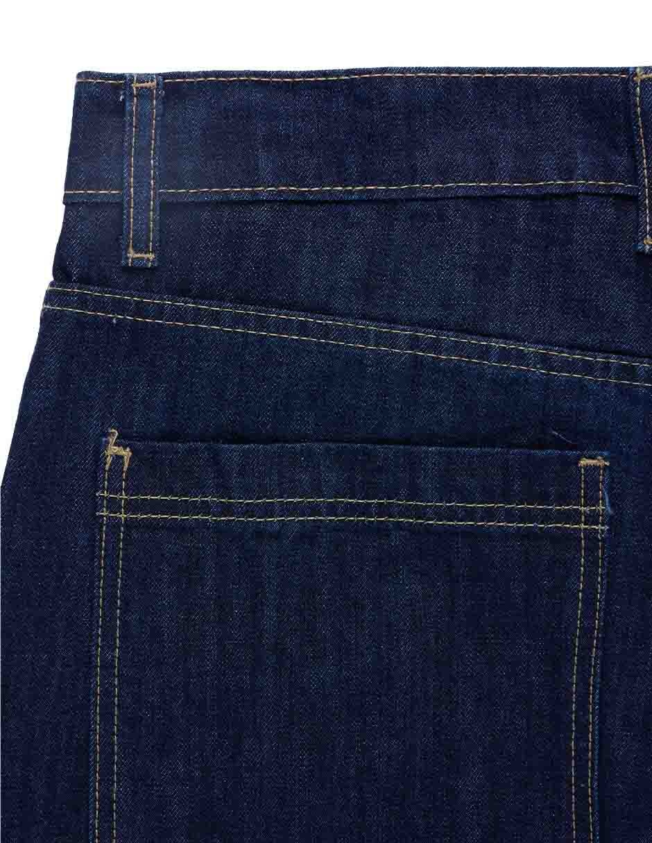 Jeans cargo relaxed That's It lavado obscuro para hombre