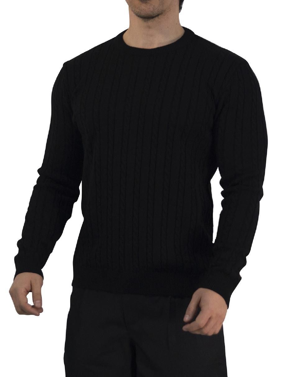 Suéter cuello redondo para hombre 1