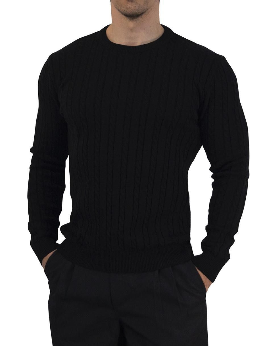 Suéter cuello redondo para hombre 5