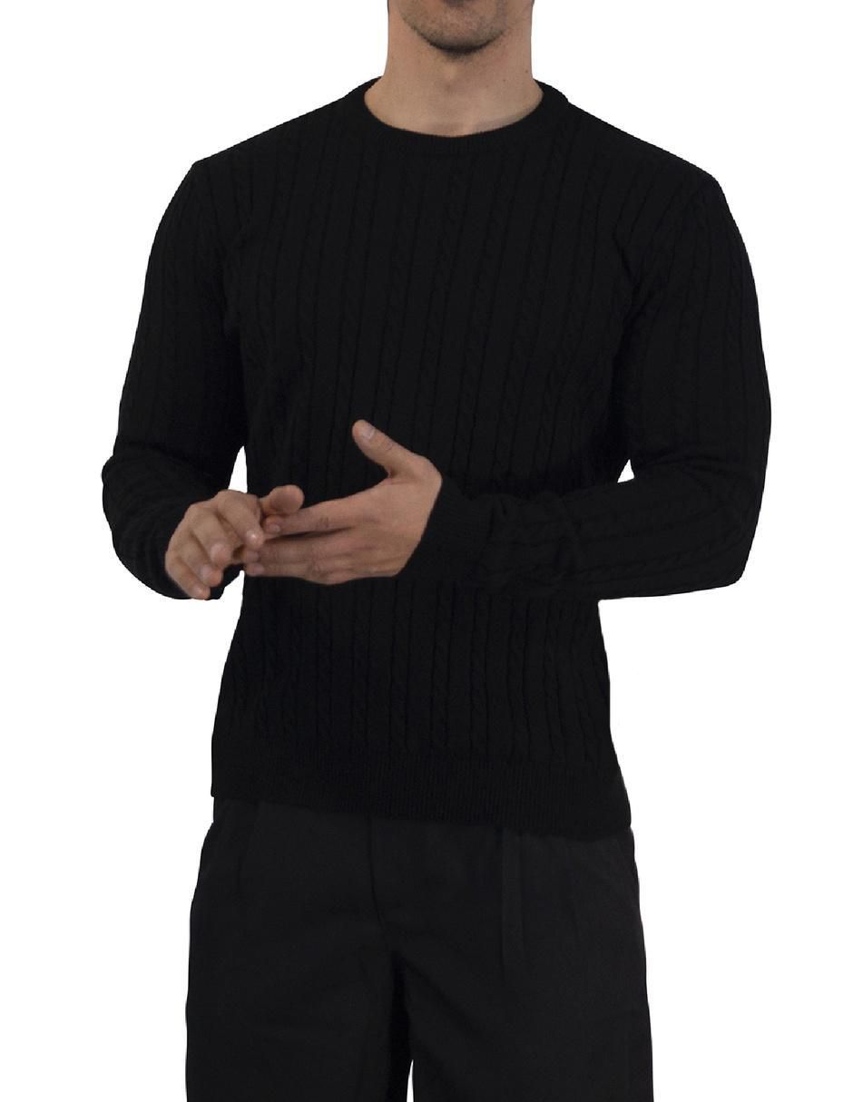 Suéter cuello redondo para hombre 4