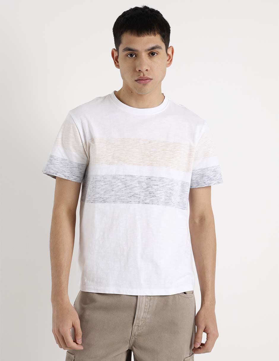 Playera cuello redondo para hombre 2