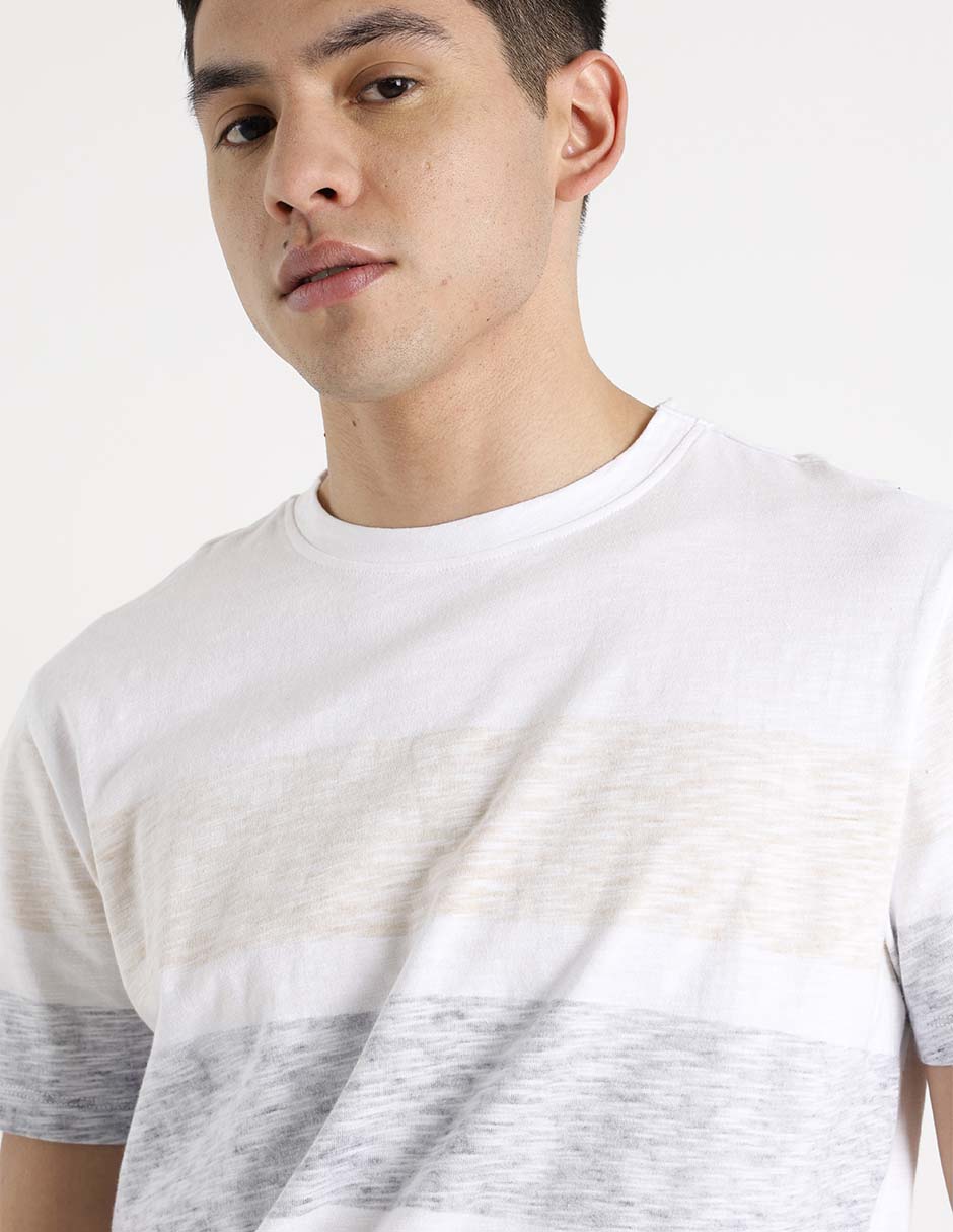 Playera cuello redondo para hombre 4