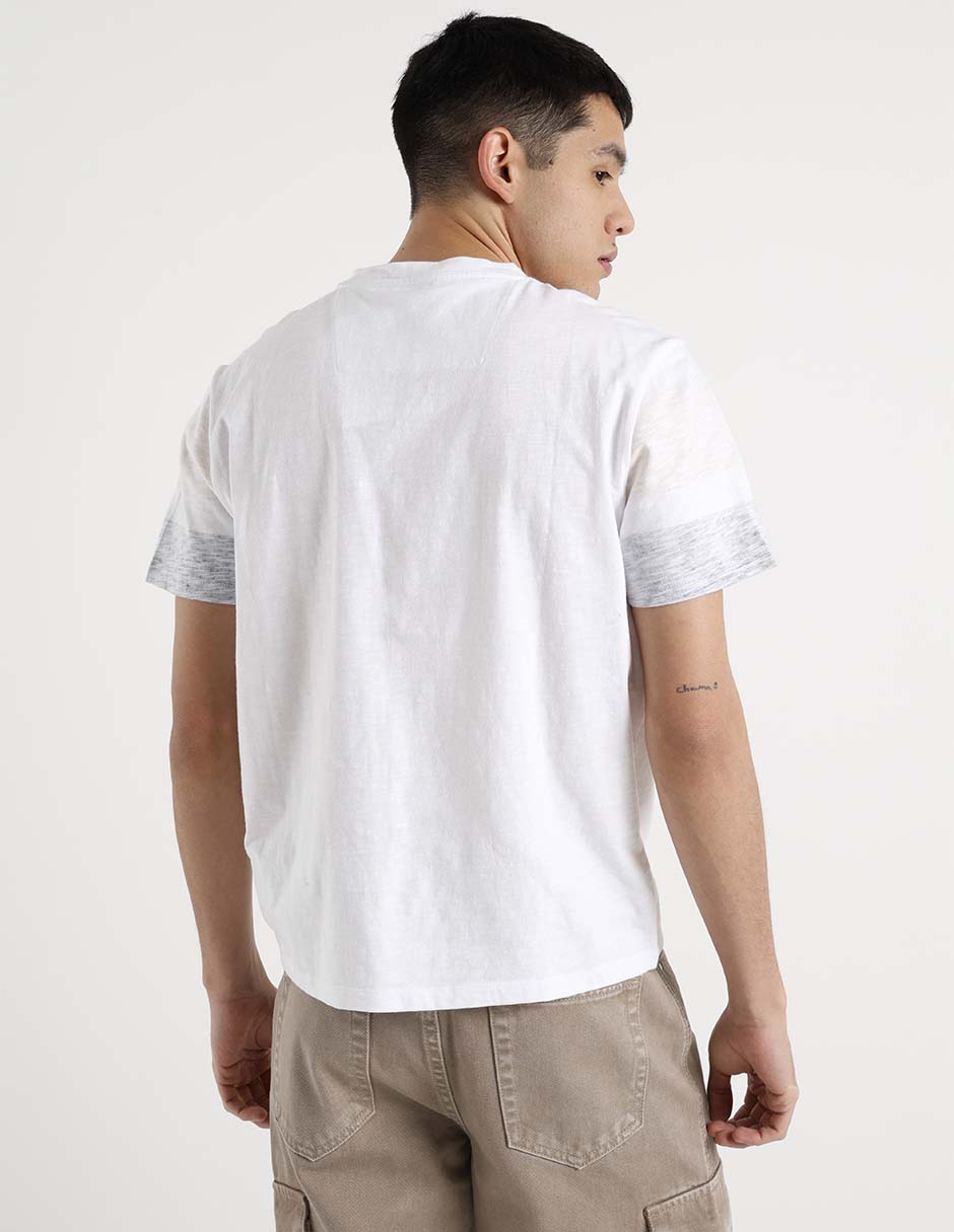 Playera cuello redondo para hombre 6