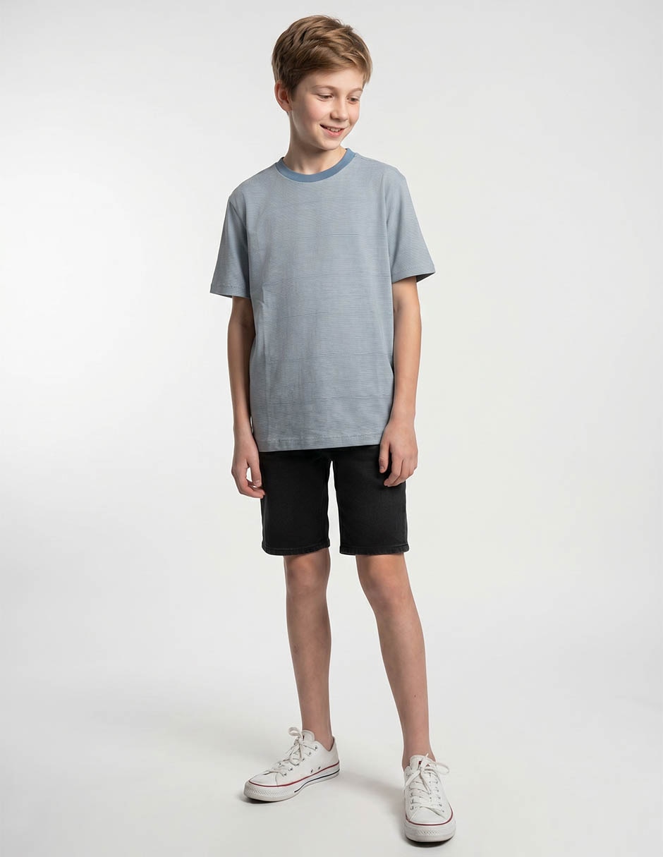 Playera cuello redondo para hombre