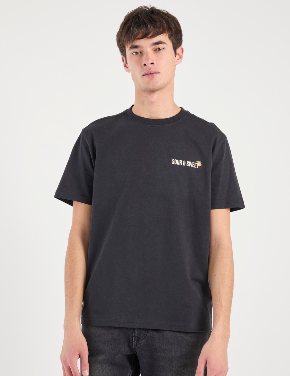 Playera cuello redondo para hombre