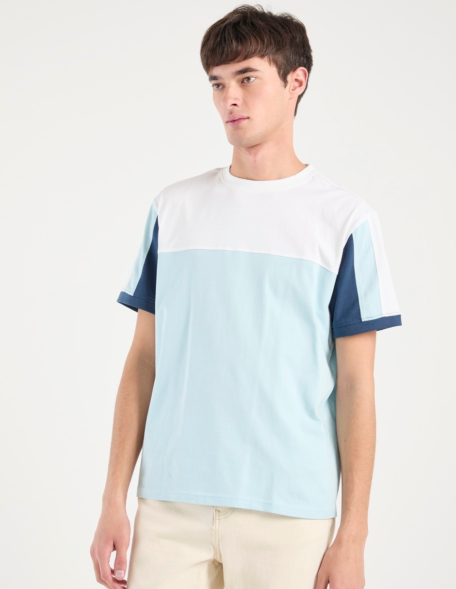 Playera cuello redondo para hombre