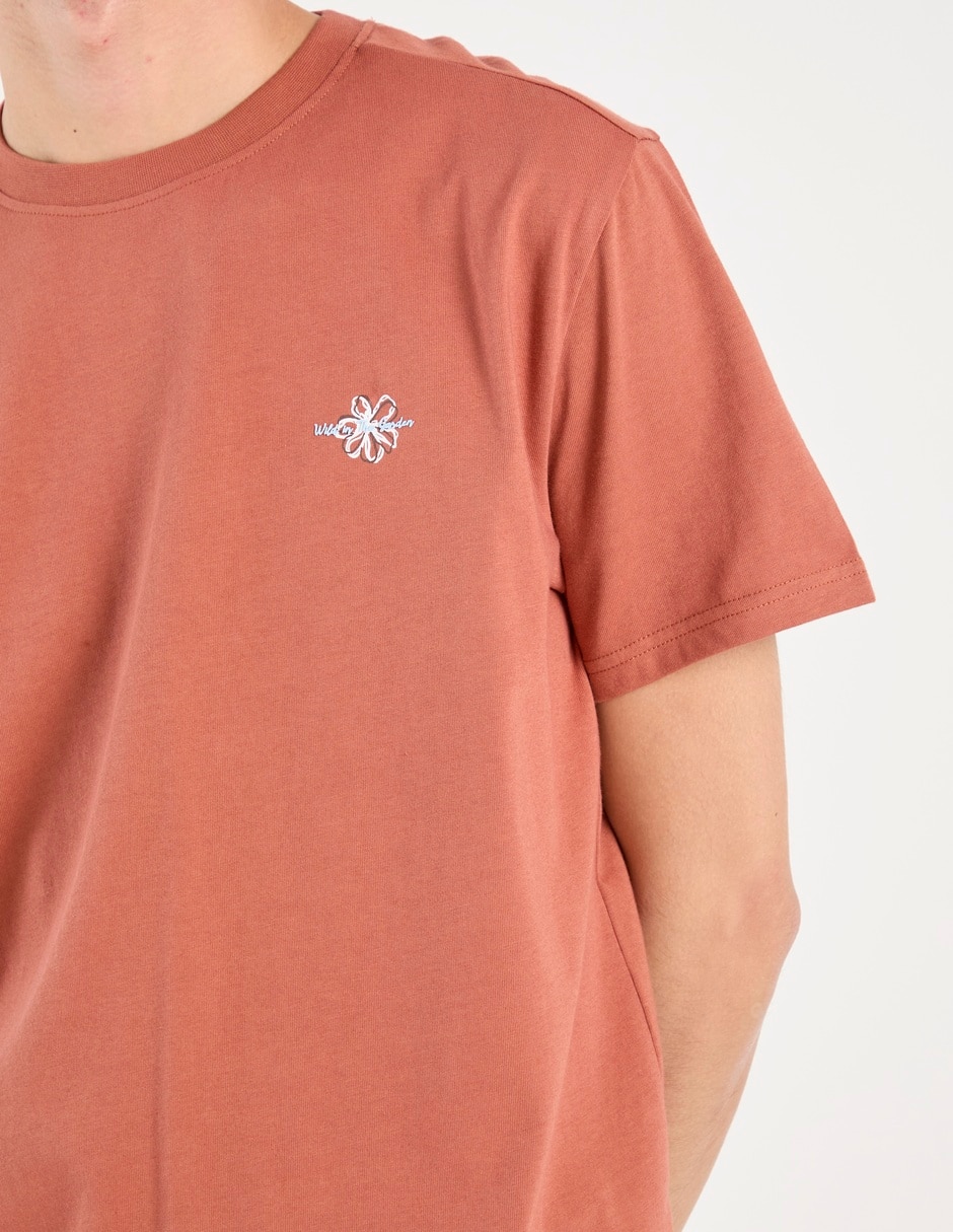 Playera cuello redondo para hombre
