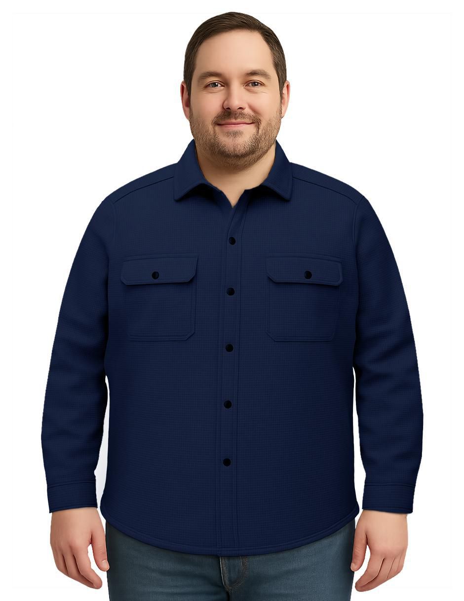 Sobrecamisa casual manga larga para hombre Sobrecamisa casual manga larga para hombre