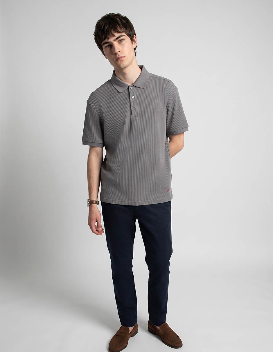 Playera tipo polo para hombre