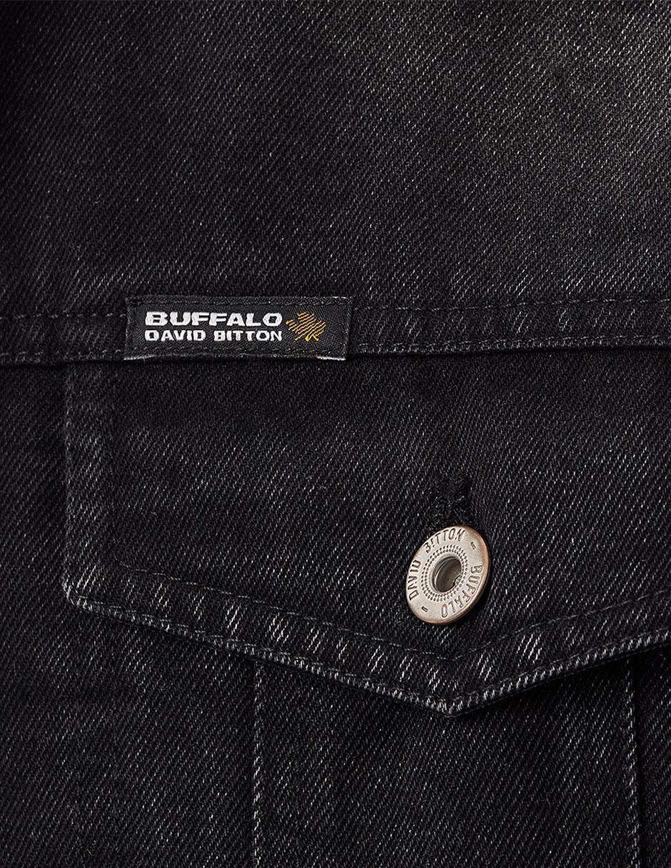 Chamarra casual de mezclilla sherpa para hombre 7
