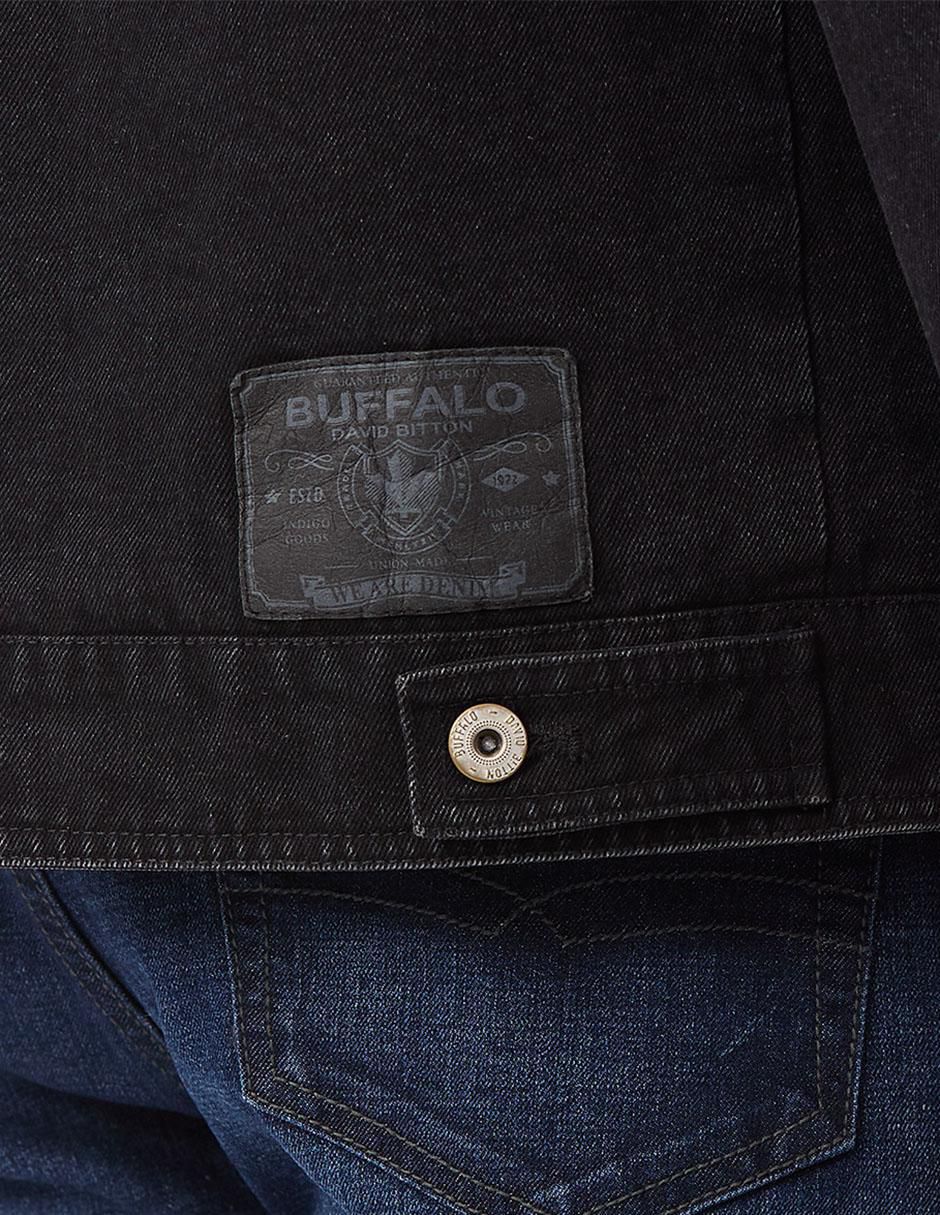 Chamarra casual de mezclilla sherpa para hombre 3